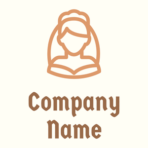 Bride logo on a Ivory background - Bruiloft diensten