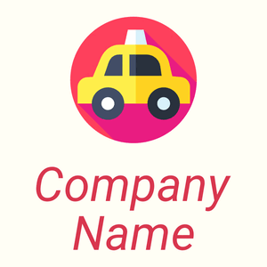 Taxi logo on a Ivory background - Automobile & Véhicule