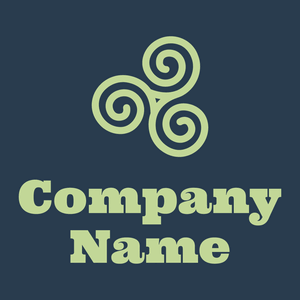 Celtic symbol logo on a dark background - Religiosidade