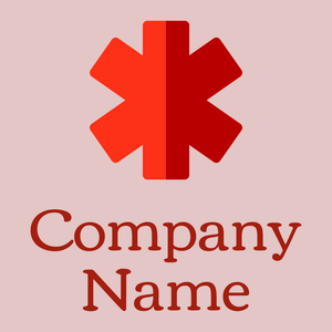 Scarlet Star on a Vanilla Ice background - Médicale & Pharmaceutique