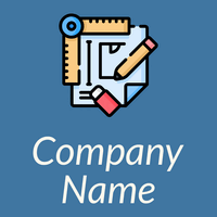 Blueprint logo on a Mariner background - Architektur