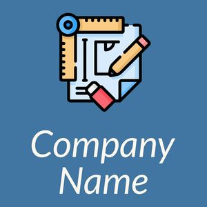 Blueprint logo on a Mariner background - Architektur