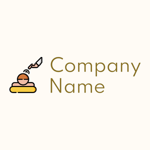 Reiki logo on a Floral White background - Abstracto