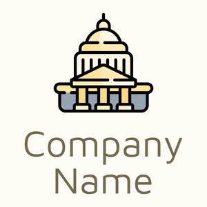 Capitol logo on a Floral White background - Politiques