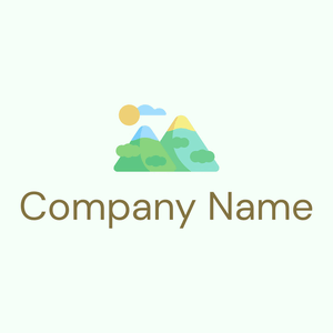 Mountain on a Mint Cream background - Milieu & Ecologie