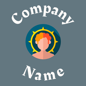 Apollo logo on a Blue Bayoux background - Religious