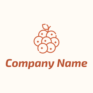 Cranberry logo on a Floral White background - Agricultura