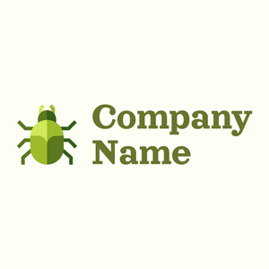 Beetle logo on a Ivory background - Animais e Pets