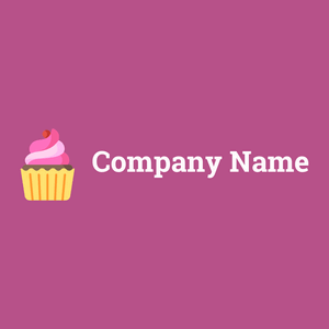 Salomie Cup cake on a Royal Heath background - Alimentos & Bebidas