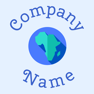 Africa on a Alice Blue background - Caridade & Empresas Sem Fins Lucrativos