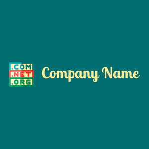 Domain on a Blue Lagoon background - Technologie