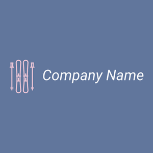 Ski logo on a Waikawa Grey background - Kleinhandel