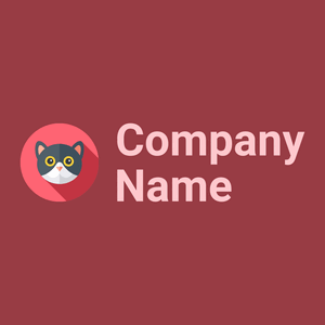 Cat on a Mexican Red background - Animales & Animales de compañía
