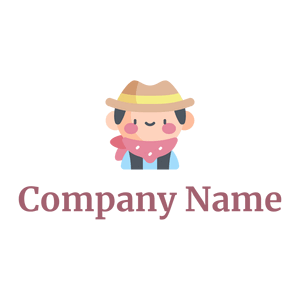 Cowboy logo on a White background - Abstracto