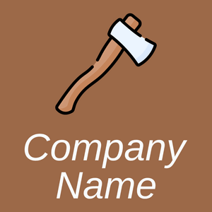 Axe on a Dark Tan background - Divertissement & Arts