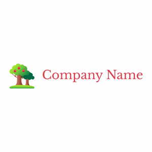 Trees on a White background - Agricultura