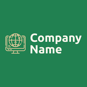 World grid logo on a Salem background - Gemeenschap & Non-Profit