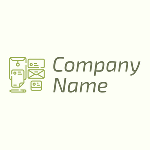 Branding logo on a Ivory background - Zakelijk & Consulting