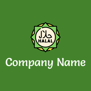 Halal logo on a Bilbao background - Alimentos & Bebidas