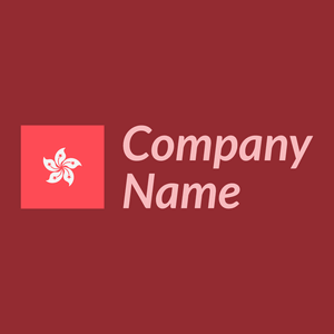 Hong kong logo on a Bright Red background - Politics