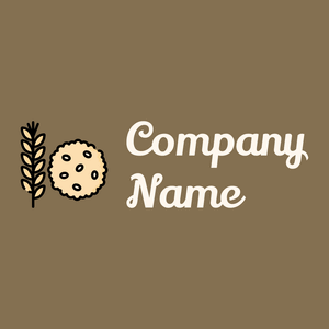 Oat logo on a Shadow background - Agriculture