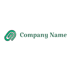 Paper clip logo on a White background - Empresa & Consultantes
