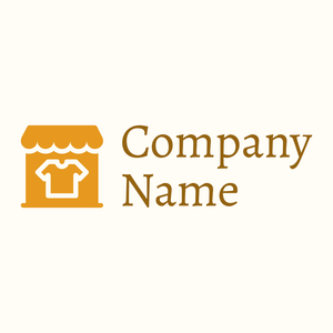 Clothing store logo on a Floral White background - Mode & Beauté