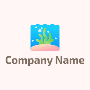 Deep Sky Blue Seaweed on a Snow background - Juegos & Entretenimiento