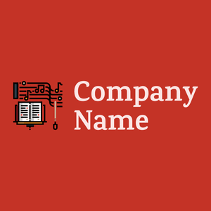 Classic logo on a Persian Red background - Entertainment & Arts