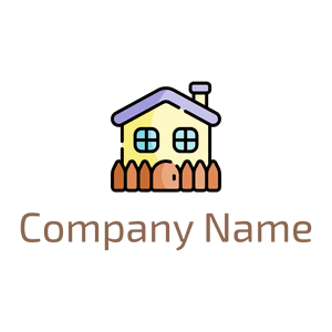 House logo on a White background - Imóveis & Hipoteca