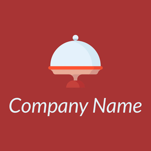 Buffet logo on a Red background - Essen & Trinken