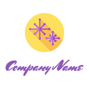 Stars logo on a White background - Abstrait