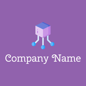 Purple Nodes logo on a Ce Soir background - Negócios & Consultoria