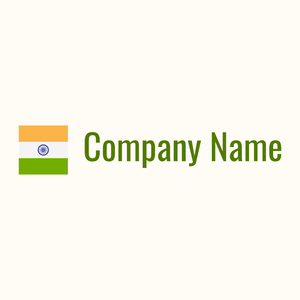 India logo on a Floral White background - Viaggi & Alberghi