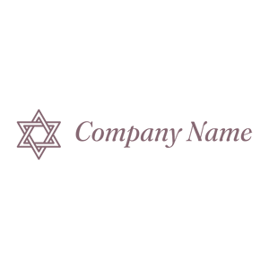 Star of David logo on a White background - Religion et spiritualité