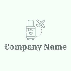 Honeymoon logo on a Mint Cream background - Voyage & Hotel