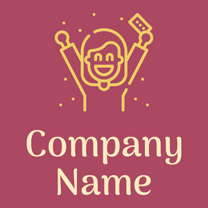 Celebration logo on a Hippie Pink background - Juegos & Entretenimiento