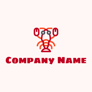 Lobster on a Snow background - Dieren/huisdieren