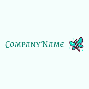 Fairy logo on a Azure background - Divertissement & Arts