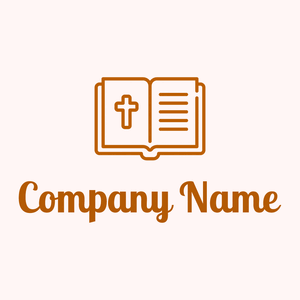 Open Bible on a Snow background - Religión