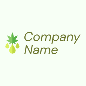 Cannabis logo on a Honeydew background - Medizin & Pharmazeutik