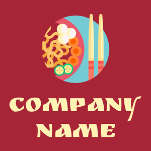 Asian on a Brown background - Comida & Bebida