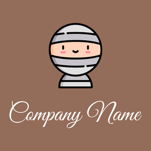 Mummy logo on a Beaver background - Abstracto