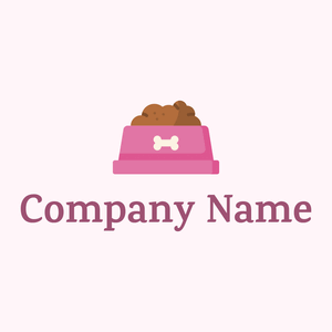 Pale Violet Red Dog food on a Lavender Blush background - Animales & Animales de compañía
