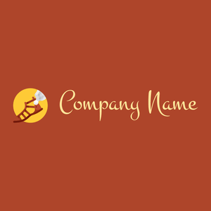 Hermes logo on a Rose Of Sharon background - Religious