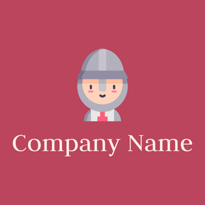 Crusader logo on a Blush background - Política