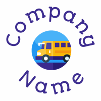 Maya Blue School bus on a White background - Autos & Fahrzeuge