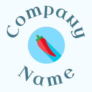 Chili on a Alice Blue background - Alimentos & Bebidas