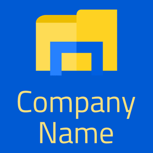 Folder logo on a Navy Blue background - Reizen & Hotel
