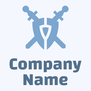 Shield logo on a Ghost White background - Arte & Intrattenimento